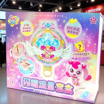 New Catch Teenieping Anime Figure Shining Meteor Season 6 Chinese Version 7 Toy Set Girl Sweetheart Doll Figurine Collection Toy