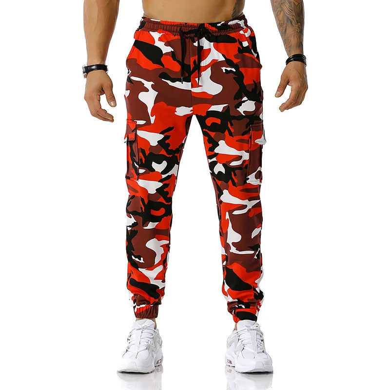 Pure Cotton Camo Harem Pants Men Multiple Color Camouflage Cargo Pant Men Joggers Trousers With Pockets die Hose CP01