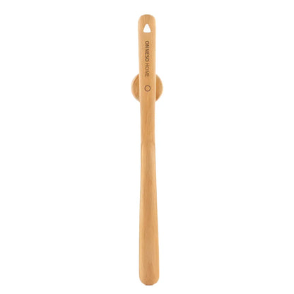 26/40/50/75cm Wooden Magnetic Shoe Horn, Wall Mount Self-Adhesive Shoe Helper with Magnetic Base