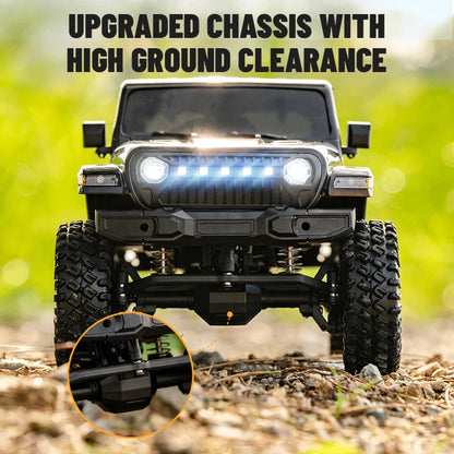 JHD For JJRC C8801 PRO 1:18  Rc Three Level Adjustment Dual Speed Gearbox 4WD C8801 Suspension Off-Road Car With More Battery
