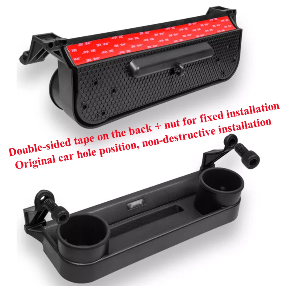 Car Co-pilot Handle Expansion Storage Box Multi-Function Cup Phone Holder Stand for Suzuki Jimny JB64 JB74 2019-2025 Accessories