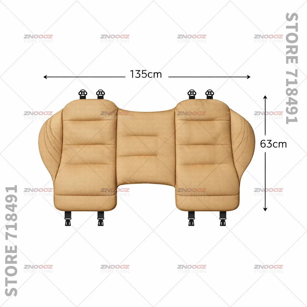 Car Seat Leg Support Extension Seat Cover Memory Foam Extender Cushion Interior Accessories For Renault Zoe