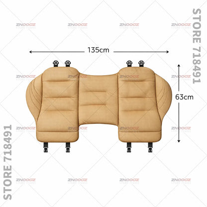 Car Seat Leg Support Extension Seat Cover Memory Foam Extender Cushion Interior Accessories For Renault Zoe