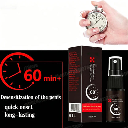 Stud Delay Spray for Men Adult Supplies Sex Products Male External Use Lasting Long 60 Minutes Penis Enlargment Prolong133