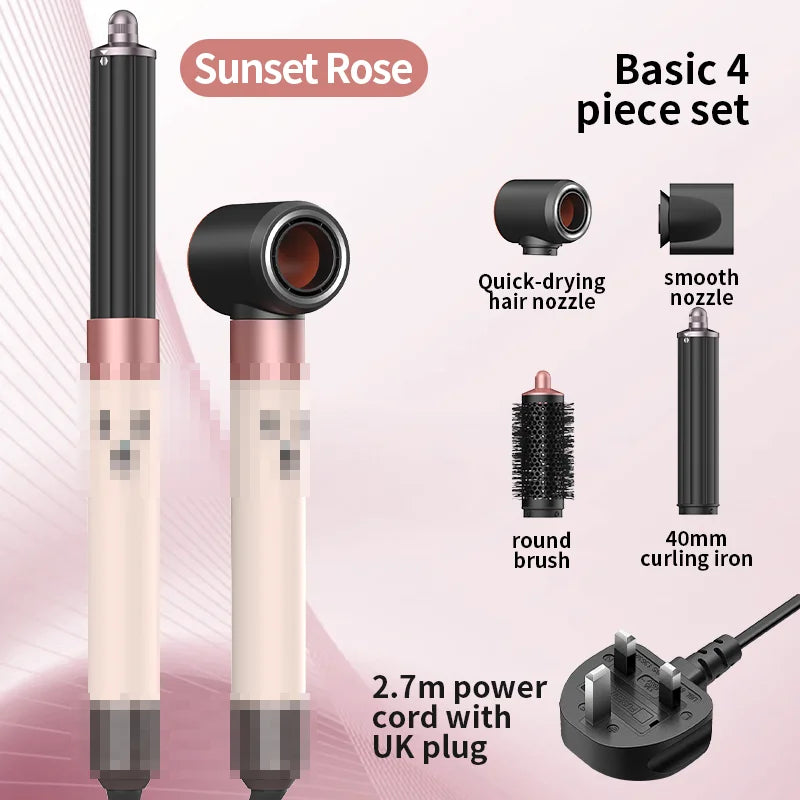 Cold Hot Hair Dryer HS05 Hair Straightening  and Curling Styling Tool HS01 Multi-functional Negative Ion Dryer HS08 Curling Iron