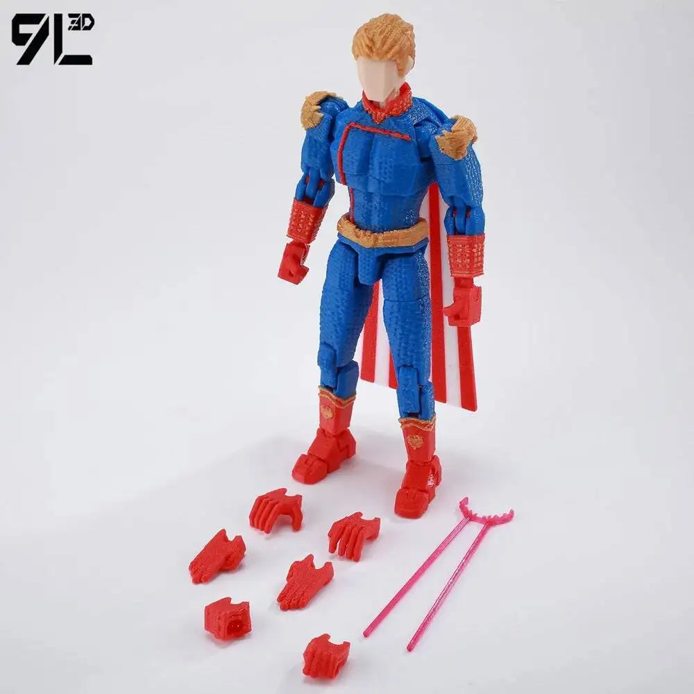 3D Printe Dummy13 T13 Unschlagbarer Mark Grayson  Mark Grayson Actionfigur Anime Sammlermodell Spielzeug für Kinder Geschenk