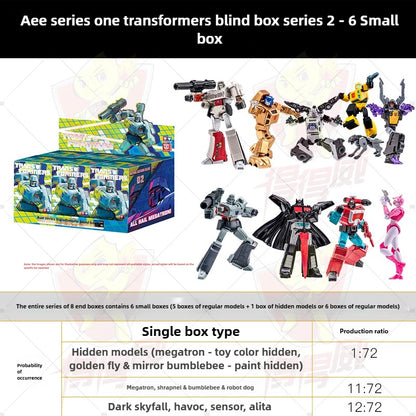 New Shockwave Transformers Toys G1 Classic Characters Collectible Grade Figure Blind Box AULEDY Optimus Prime Fun Anime Gifts