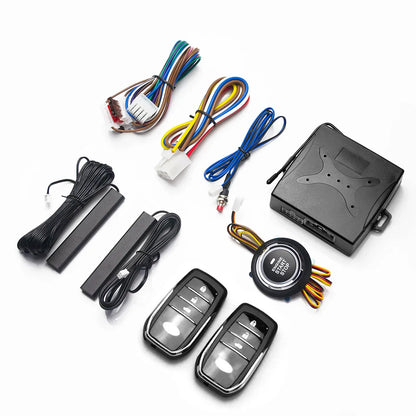 Car Alarm Modification Start Stop Ignition Button Keyless Entry Remote Start  Turn Signal Indicator Universal Accessorie