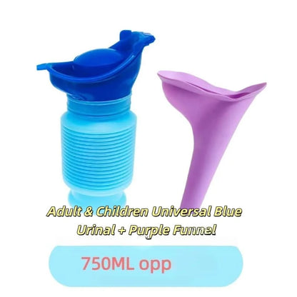 Portable Female Urination Device Foldable Standing Urinal for Outdoor Travel Car Emergency Use