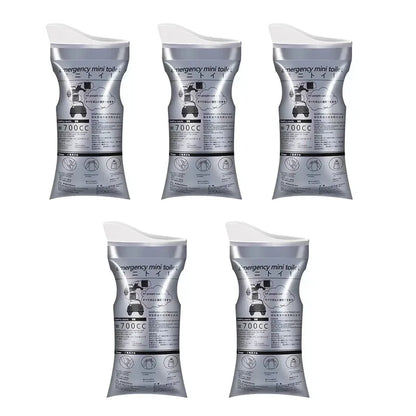 Disposable Urine & Vomit Bags, 700ML Portable Urinal for Women/Men, Emergency Travel, Camping, Traffic Jam, Pregnant, Patient