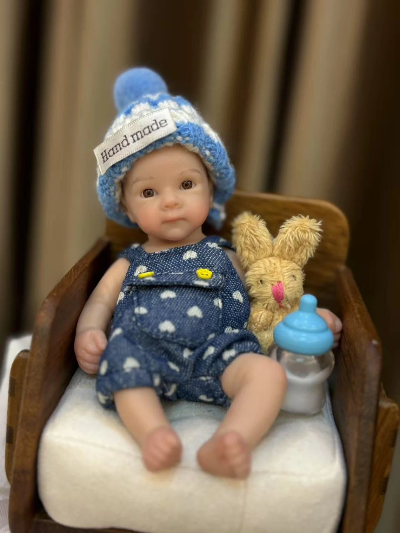 Aizwa1 6 Inch Bettie Silicone Reborn Doll Girl Or Boy Handma bebe reborn de silicona Newborn Doll For Birthday Gifts