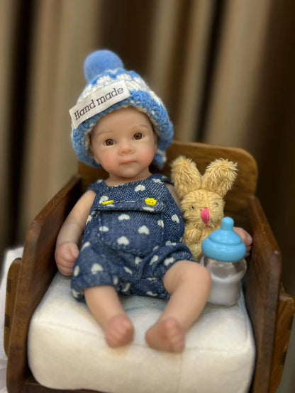 Aizwa1 6 Inch Bettie Silicone Reborn Doll Girl Or Boy Handma bebe reborn de silicona Newborn Doll For Birthday Gifts