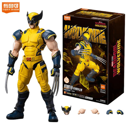 Blokees Deadpool 3 Wolverine Action Figures Spider-Man Movie Version Deadpool & Friend Series Collections Figures Adult Gift