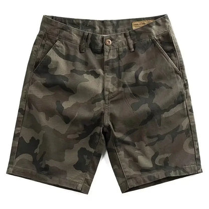 Short Pants for Men with Pockets Camo Mens Cargo Shorts Camouflage Japanese Street Style Elegant Hevy Whate Streetwear Clothing