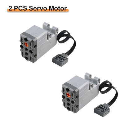 1/2/4/10PCS Generation 2 New MOC Power Function Parts L Servo Motor Power Modification Technical Bricks Educational Toy Kid Gift