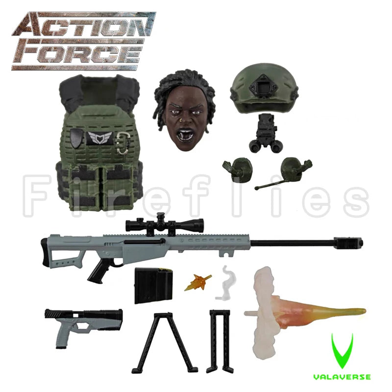 1/12 6inches Valaverse Action Force Action Figure Wave 3.1 Anime Model For Gift