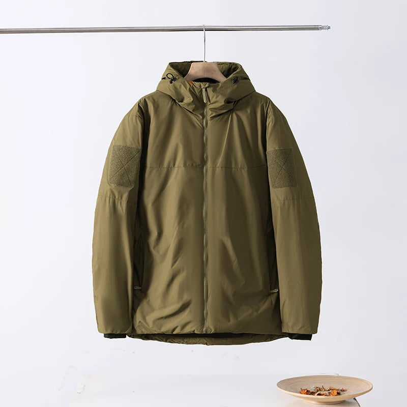 2026 Outdoor tyle Autumn and Winter Men's Cycling Sports Windproof, Waterproof, Fishing and Warm Hiking Cotton-padded Jacket