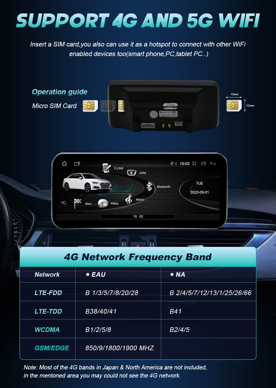For Audi A6 A7 C7 Android 14 Car Radio Multimedia mp3 Player IPS Carplay Screen Stereo 4G GPS Navigation WIFI Head Unit