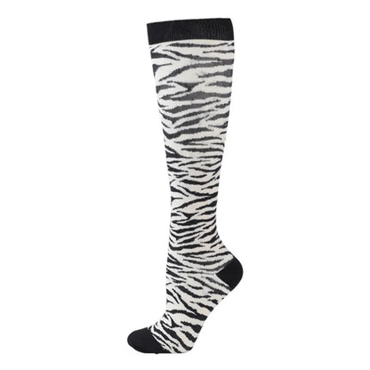 1Pair New Compression Stockings 20-30Mmhg Knee High Sports socks Fit Medical Varicose Veins Pregnant  Edema Diabetes Circulation