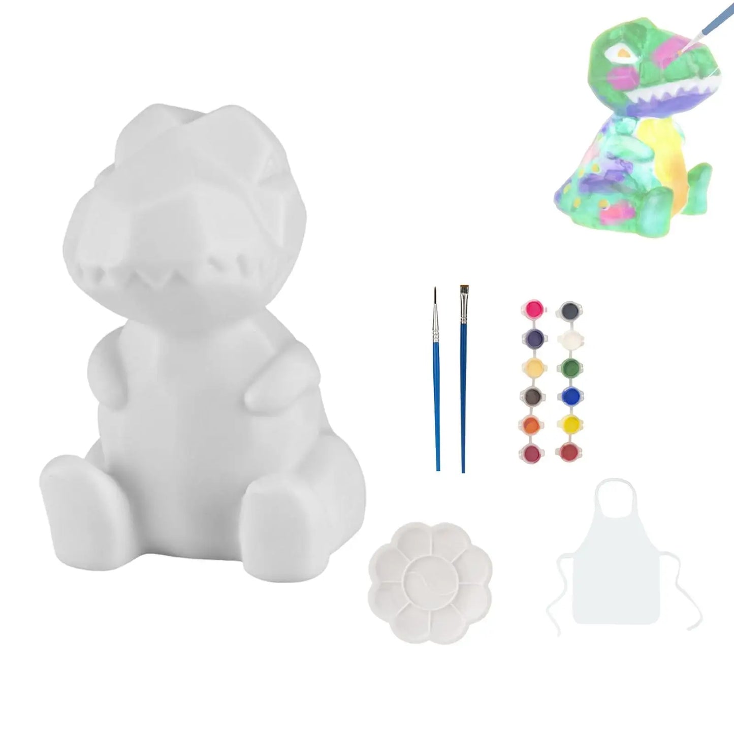 Animal Painting Kit Painting Animal Models Classroom Activities Art Set Unpainted for Girls Boys 3, 4,5,6,7,8, 9 Years Old