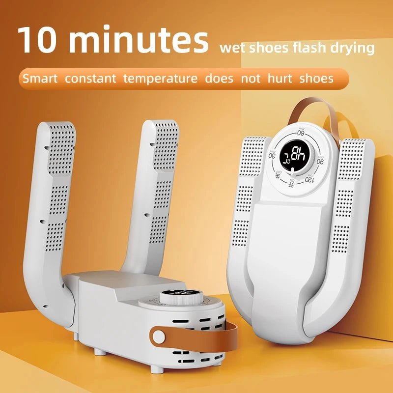 New hot shoe dryer shoe dryer folding drying retractable intelligent shoe dryer artifact can be folded and easily stored.