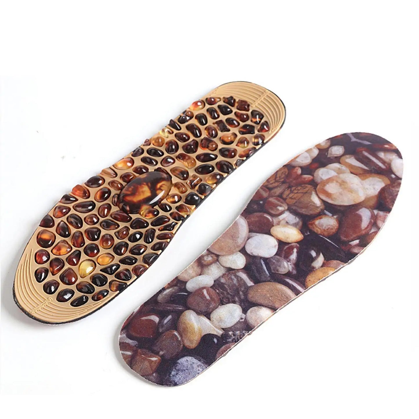 Faux Cobble Insole Breathable Can Be Cut Massage Insole Shoes Inserts Massage Foot Pad for Sandals Slipper Men Women