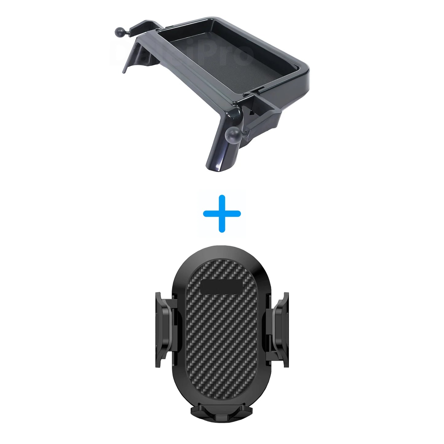For Honda Odyssey RL6 2018-2022 2023 2024 Double Phone Holders Base Multifunctional Storage Box Car Screen Fixed Car Accessories