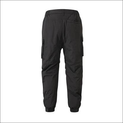 Heated Work Trousers Winter Thick Warm Cold Proof Heating Tactical Pants USB Intelligent Constant Temperature Bamboo Charcoal...