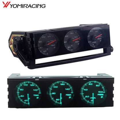 Full Kit Sports Package 10 in 1 BF CR C2 Dei Advance ZD Link Digital Auto Gauge With Electronic Sensors/14405 Meter [DIN-Gauge]