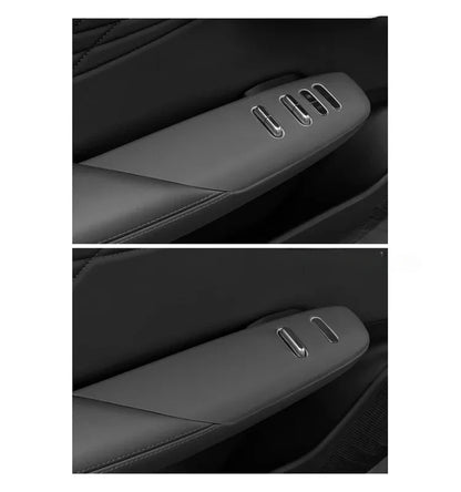 Car Window Control Button Cover Window Switch Panel Trim Sticker  Interior Accessories 2023 2024 2025 for LHD for Deepal S07 S7