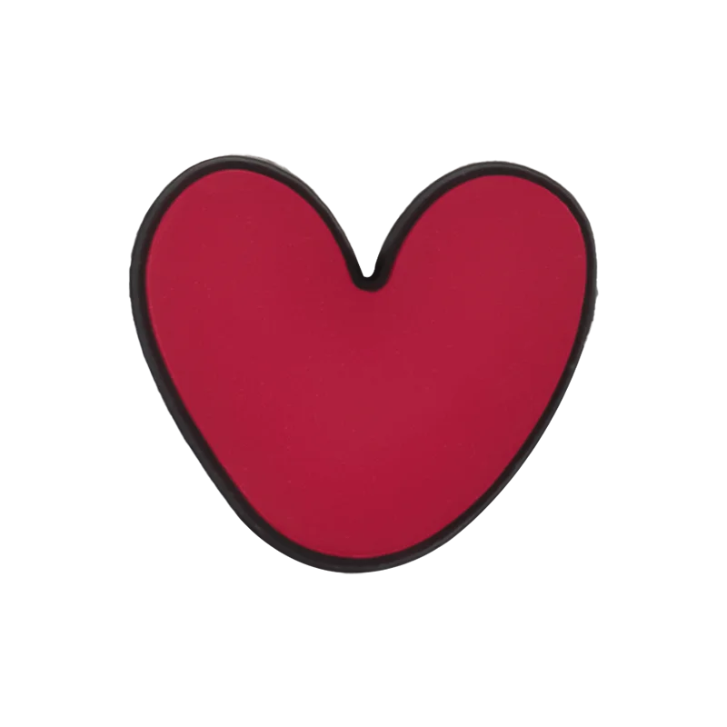 1/25PCS Red Romance & Glam Theme Shoe Charms Set DIY Decorative Pins Lips Heart Lipstick Clogs Accessories for Women Men Gifts