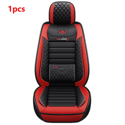 Elegant Universal Faux Leather Car Seat Cover by Tand: Easy-Clean, Comfort Design, Fits Major Models - Enhance Your Car's