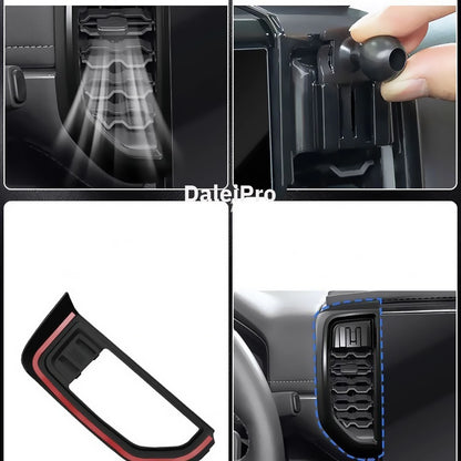 For Ford Everest 2023 2024 2025 Car Phone Holder Car Wireless Charging Mount Custom Designed Dual Phone Holder Base Accessories
