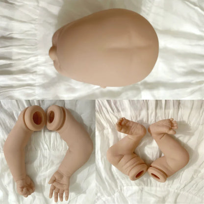 17 inch Meadow Blank Reborn Kit Vinyl Unpainted Unfinished Blank Reborn Doll Parts DIY Blank Kits DIY Blank Reborn Kit