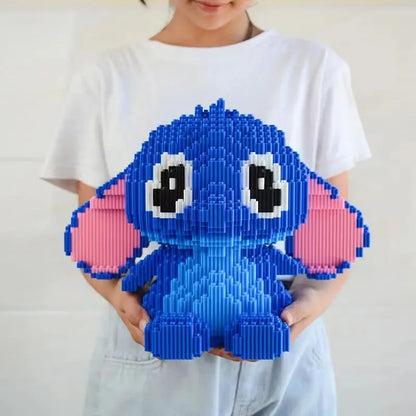 30CM Large Stitch Building Block Assembly Toy DIY Children's Toy and Birthday Gift Puzzle 3D Desktop Decoration