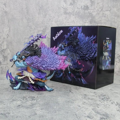 30cm One Piece Kaido Four Emperor Beasts Pirates Anime Figure Model Statue Collection Desktop Decoration Ornament Toys Gift