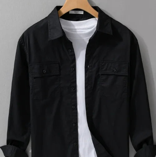 Shirt Spring and Autumn 2026 new men's shirt,For Customized Products, Please Contact Us