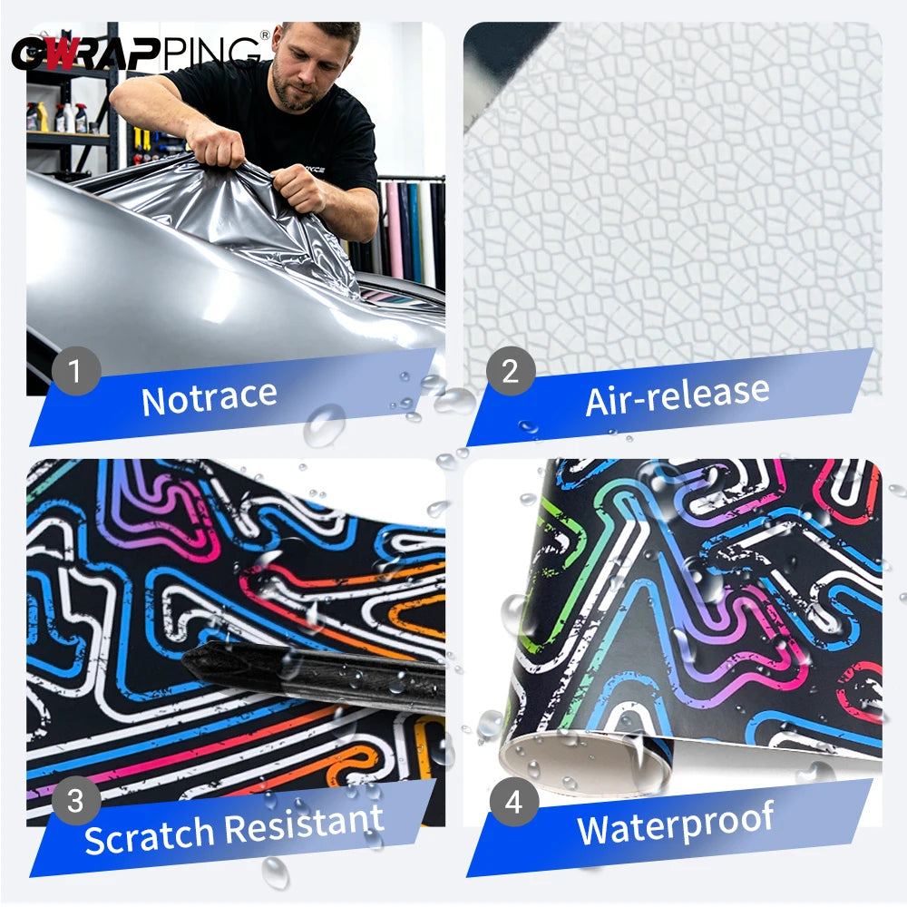 Camo Film Automotive Vinyl for Motorcycle Wrap Foil Car Decals and Graphics Vehicle Decoration Body Covering Decal Car Accessory