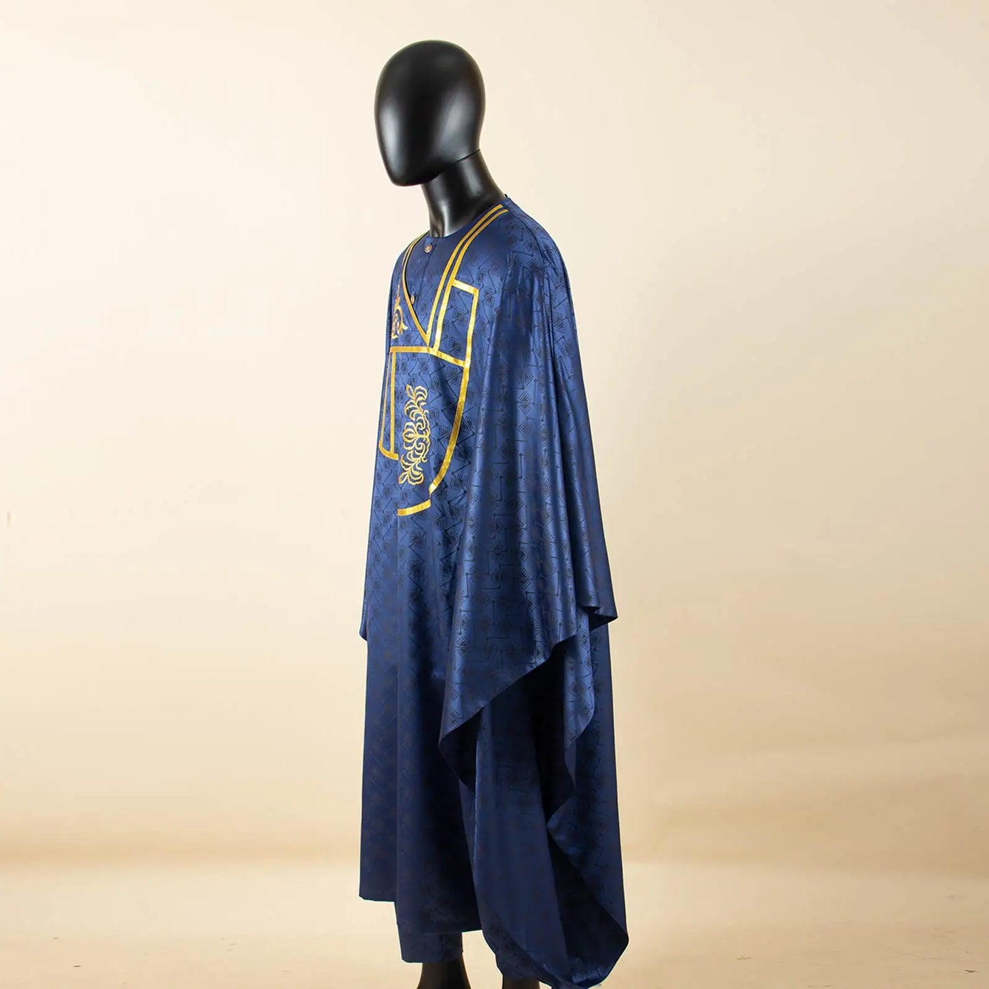 APTX African Clothes for Men Muslim Robe White Tradition Wedding Party Suit Shirt Pants 3 Pcs Set Dashiki Agbada Ramada 2516047