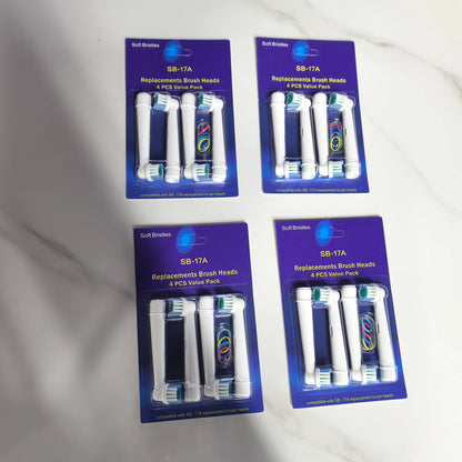 8/20/80Pcs/Lot Electric Toothbrush Head For Oral B Sensitive Replacement Brush Heads D25 D30 D32 D18 4739 3709 4728 D4510 D12013