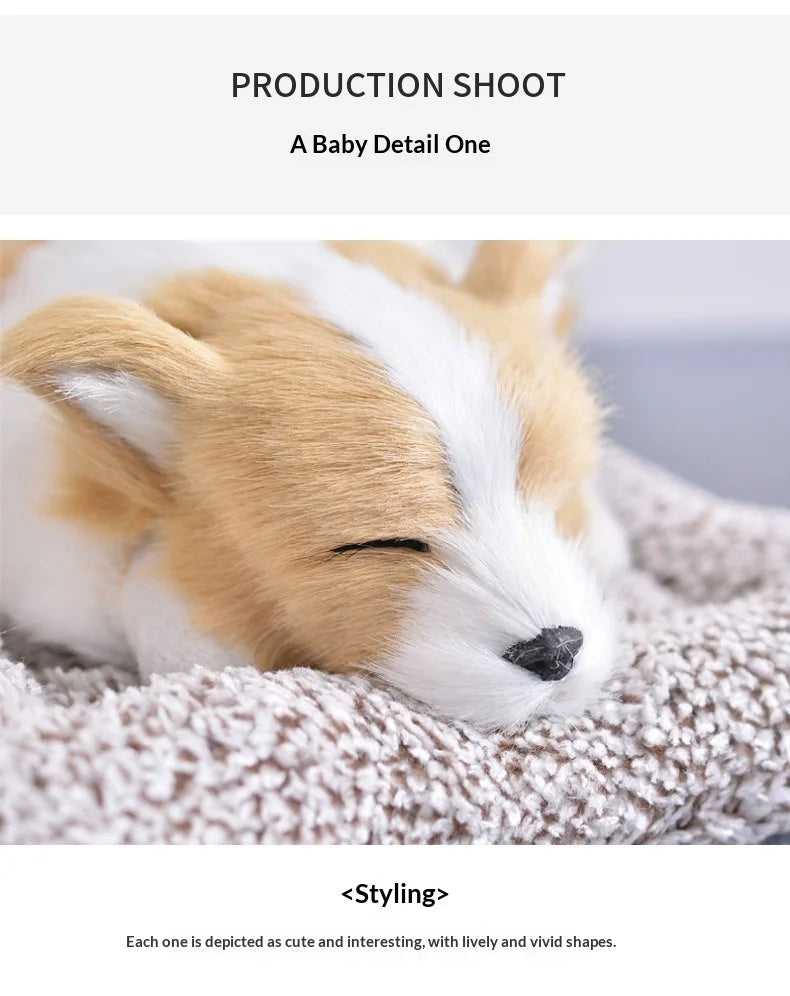 Car Activated Carbon Car Interior Decoration Simulation Dog Center Console Car Supplies Bamboo Charcoal Dog Doll Ornaments