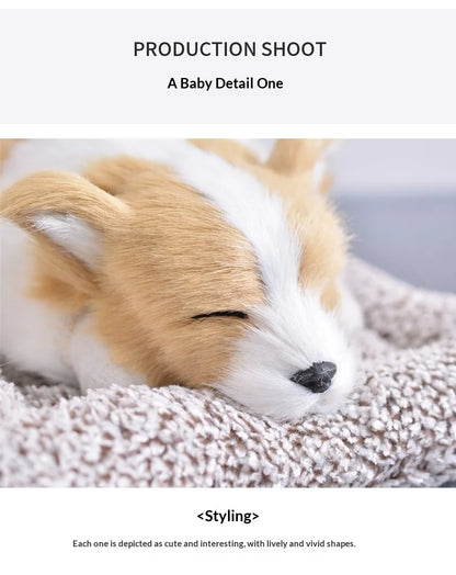Car Activated Carbon Car Interior Decoration Simulation Dog Center Console Car Supplies Bamboo Charcoal Dog Doll Ornaments