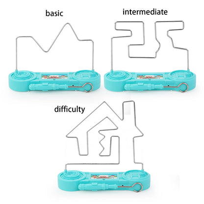 Electric Touch Fire Maze Toy Focus Training Desktop Game Fire Impact Hand Eye Coordination Puzzle Toy