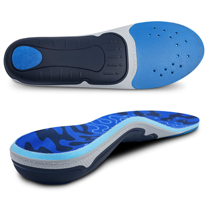 Flat Feet Template Arch Support Orthopedic Insoles,Men Women Plantar Fasciitis Heel Pain Orthotics Insoles Sneakers Shoe Inserts