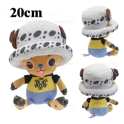New Original One Piece Plush Luffy Chopper 30cm Cute Face Tony Tony Chopper Stuffed Anime Doll Toy Birthday Gift
