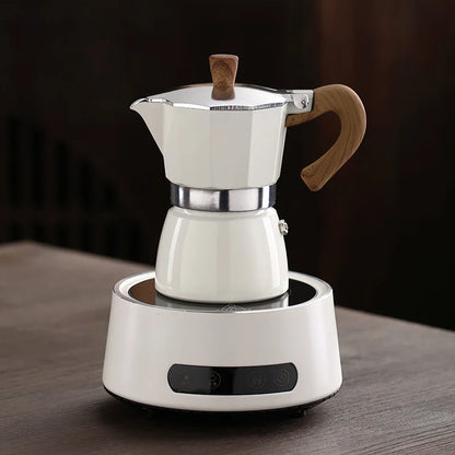 220V Moka Pot Special Electric Stove For Coffee Brewing Base Heater 5 Gear Adjust Home Tea Maker Portable Water Boiler 800W