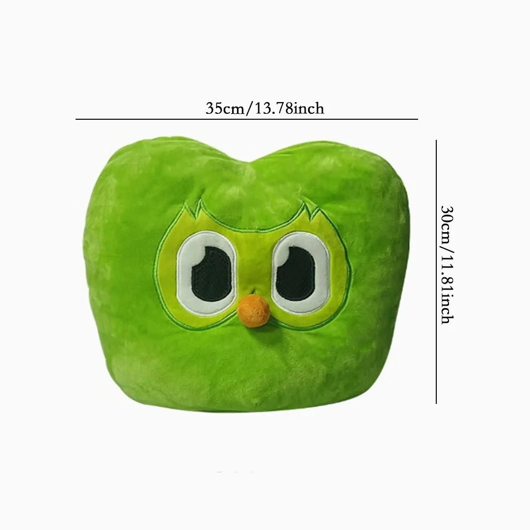 TreasuringU 2026 New Green Owl Plush Toy Kawaii Cute Bear Stuffed Dolls Cool Purple Girls Plushie Duobuff Children Birthday Gift