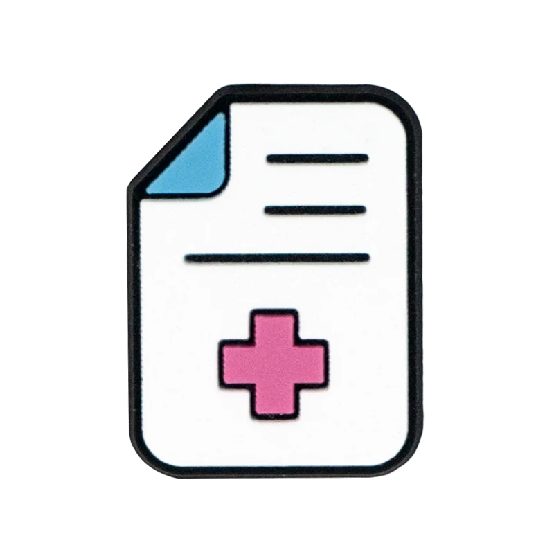 1/25PCS Cute Food & Health Theme PVC Shoe Charms for Clogs, Milk Carton, Ambulance, Tennis Ball DIY Accessories for Kids & Teens