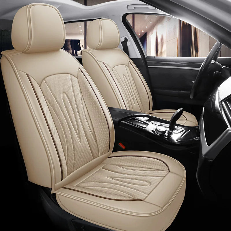 Universal One-piece Seat and Split Seat Car Seat Full Cover Breathable Leather SUV Car Seats Cushion Full Cover Protection