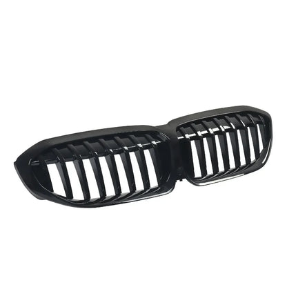 XVIP Front Bumper Kidney Grill Diamonds Style Grille For BMW 3-Series G20 G21 2019-2022 318i 320i 320d 330i 340i 340d M Sport